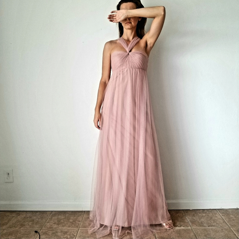 M. Lhuillier Bridesmaids Collection Tulle Gown